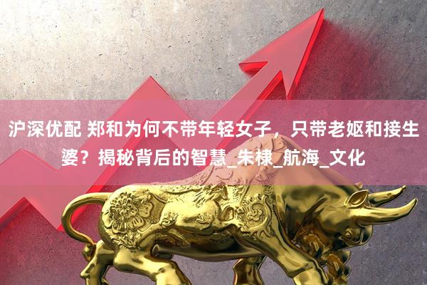 沪深优配 郑和为何不带年轻女子，只带老妪和接生婆？揭秘背后的智慧_朱棣_航海_文化