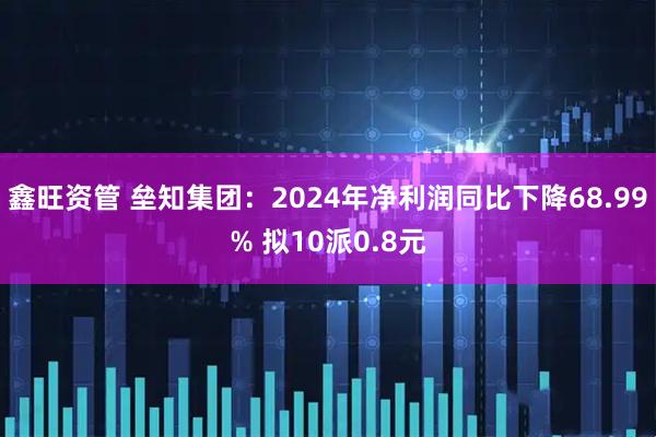 鑫旺资管 垒知集团：2024年净利润同比下降68.99% 拟10派0.8元